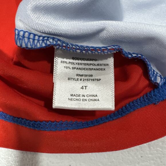 Marvel Spider Man Swim Rashguard Shorts Boys 4T Cat & Jack Wippette Swimwear Lot - Picture 6 of 14